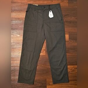 NWT prAna Palisades Ripstop Field Pant 31x30 Dark Gray Relax Straight MSRP $110